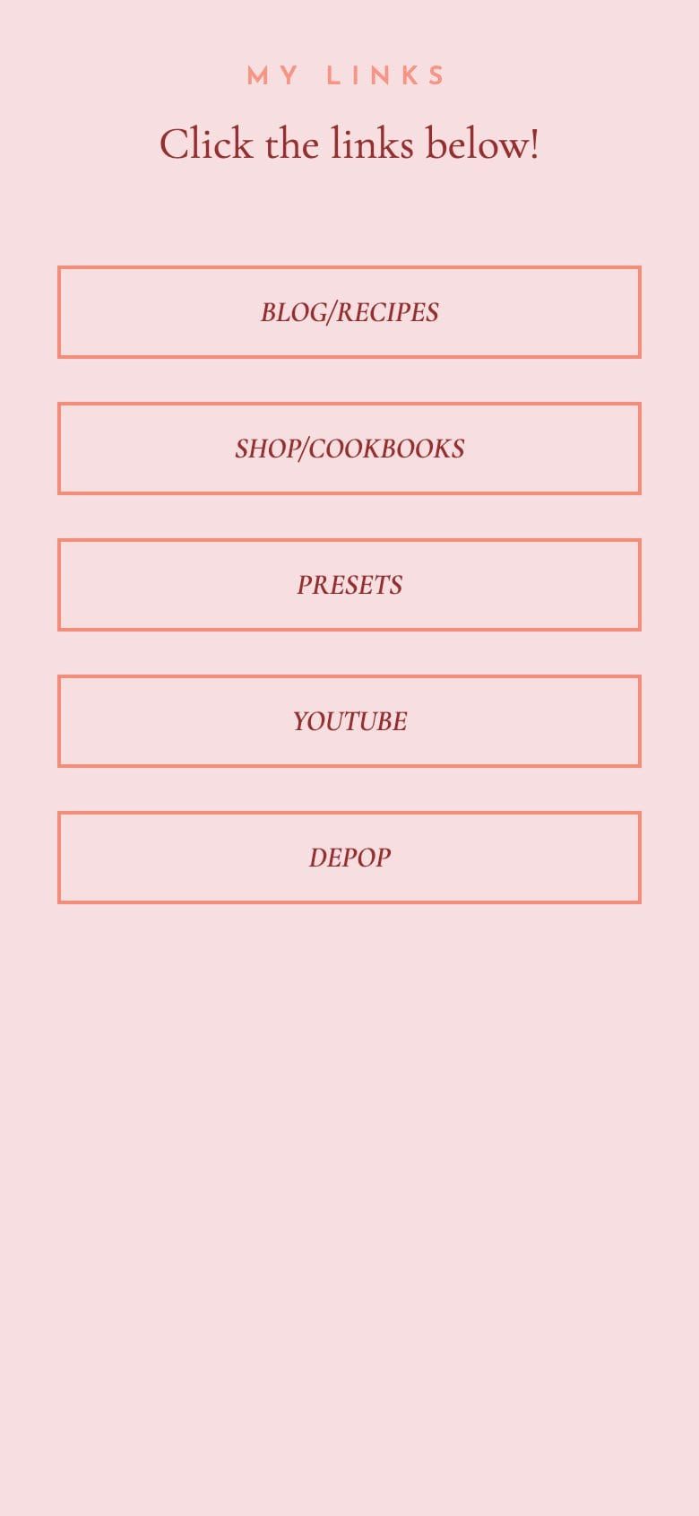 Website by @elsas_wholesomelife