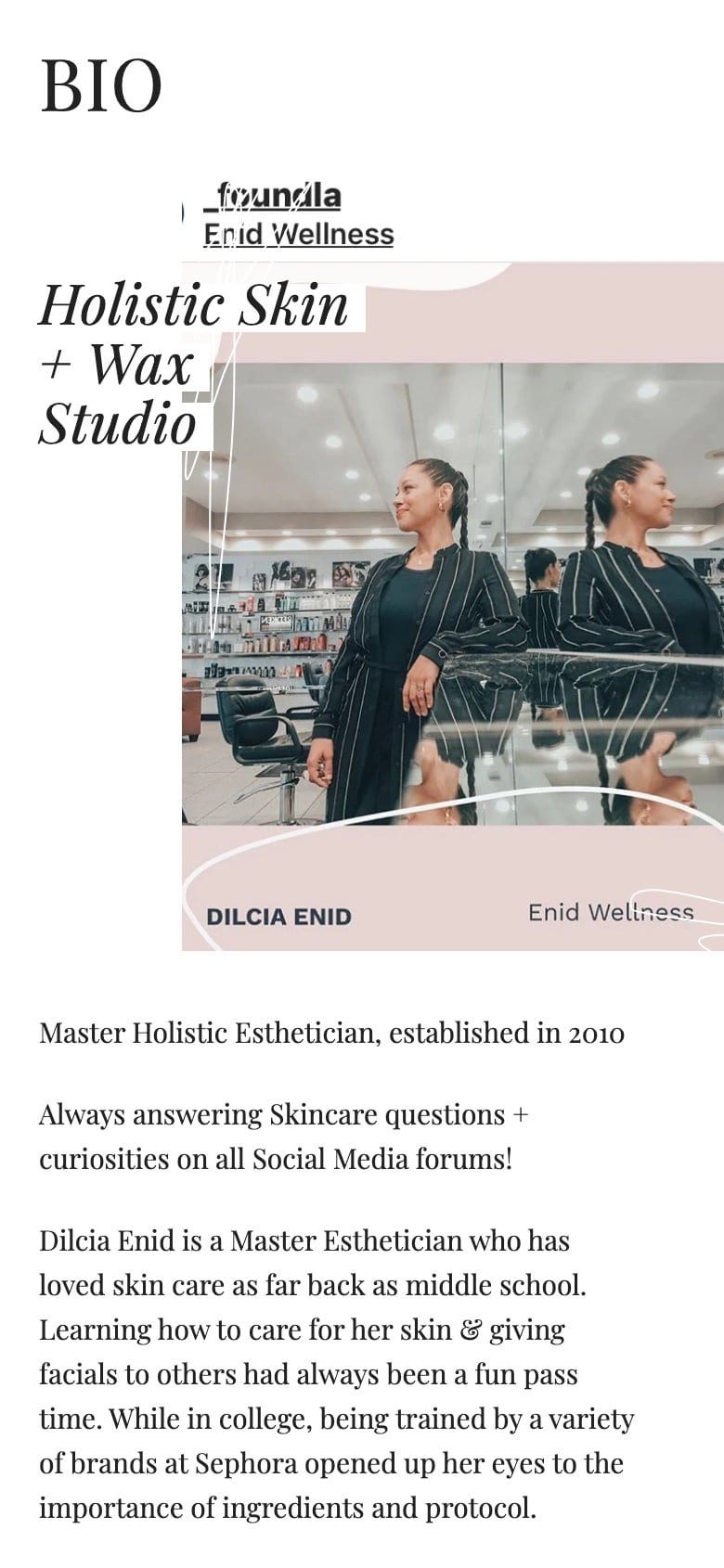 Website by @enid.wellness